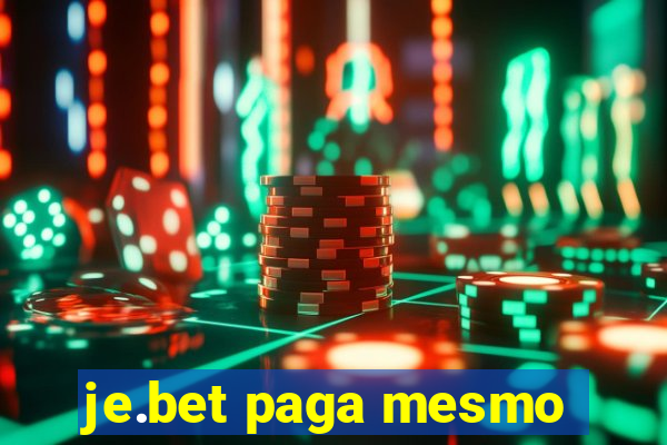 je.bet paga mesmo