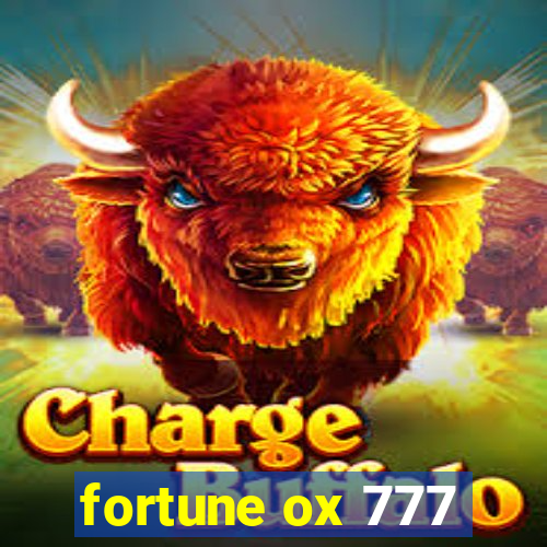 fortune ox 777