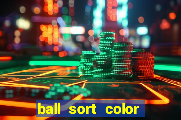 ball sort color water puzzle