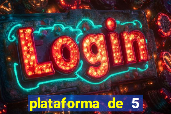 plataforma de 5 reais fortune tiger