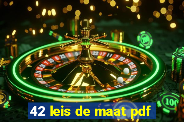 42 leis de maat pdf